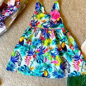 18M tropical dress